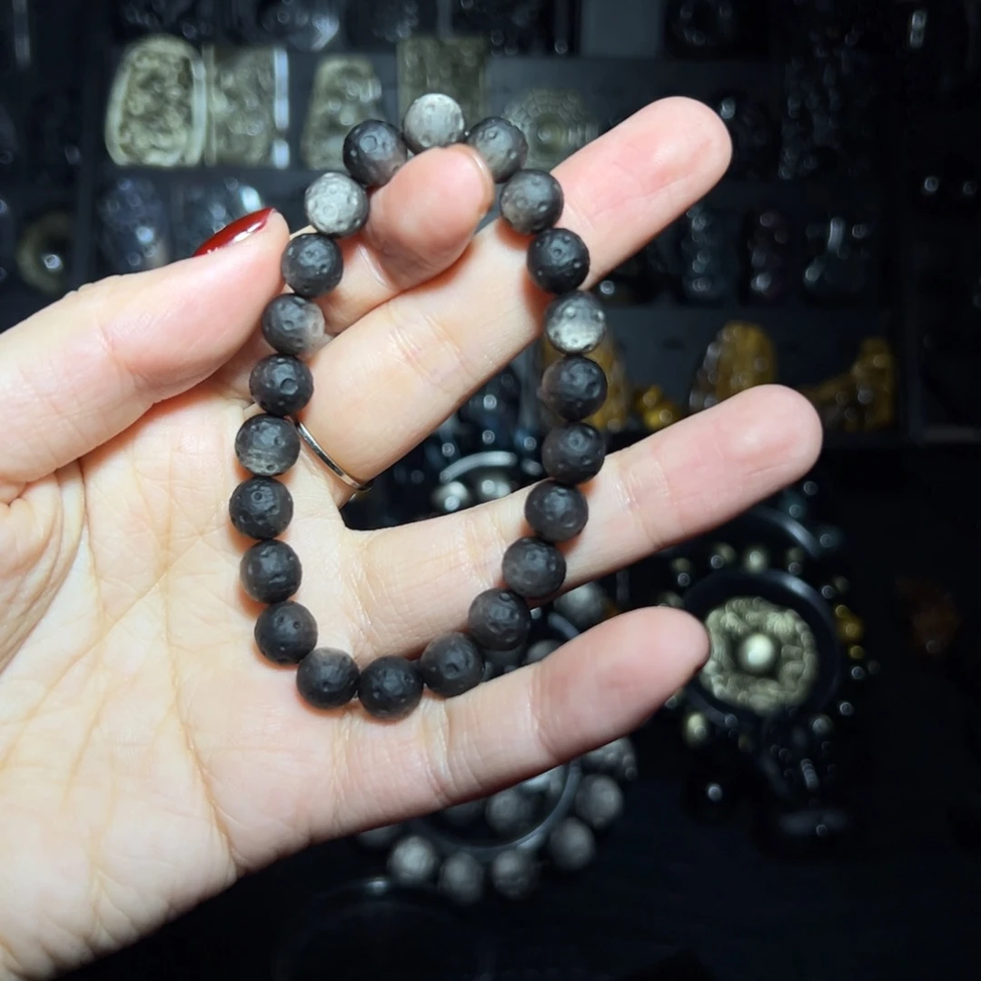 小***宗黑曜岩未镶嵌颈饰