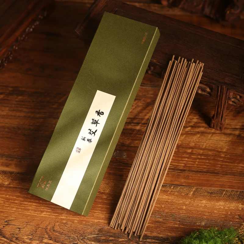 【郑师傅】窖藏老香 蕲春·艾草香 50g线香  非遗好物 手工香薰