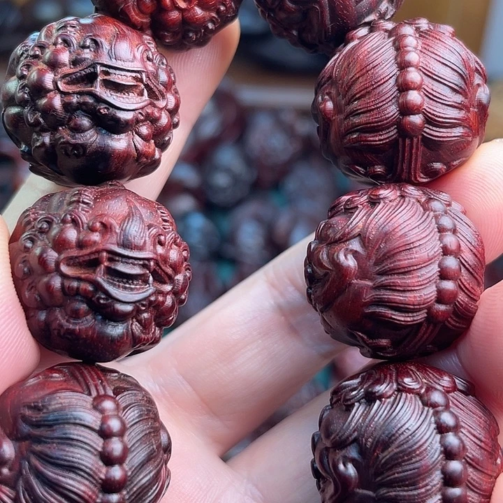 s***o手串/手链小叶紫檀貔貅手串