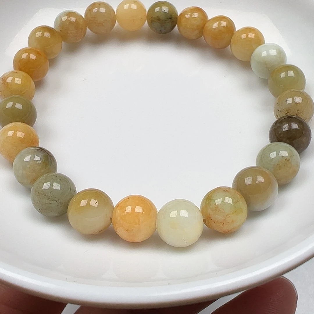 翡翠手链未镶嵌茱****9货主老华