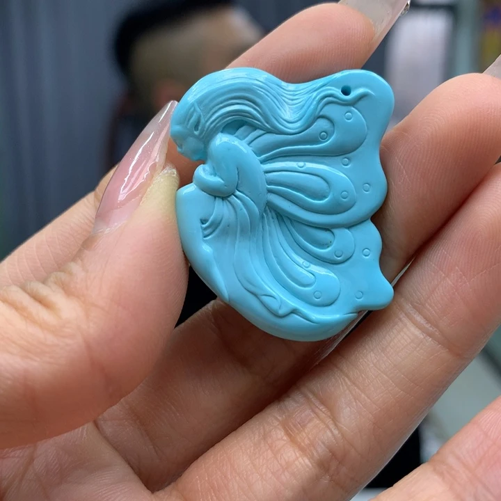 绿松石未镶嵌配饰