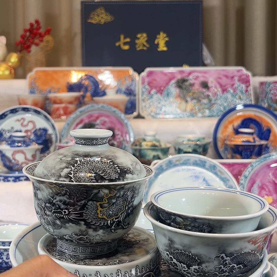 爱****水墨腾龙5件套特价包邮