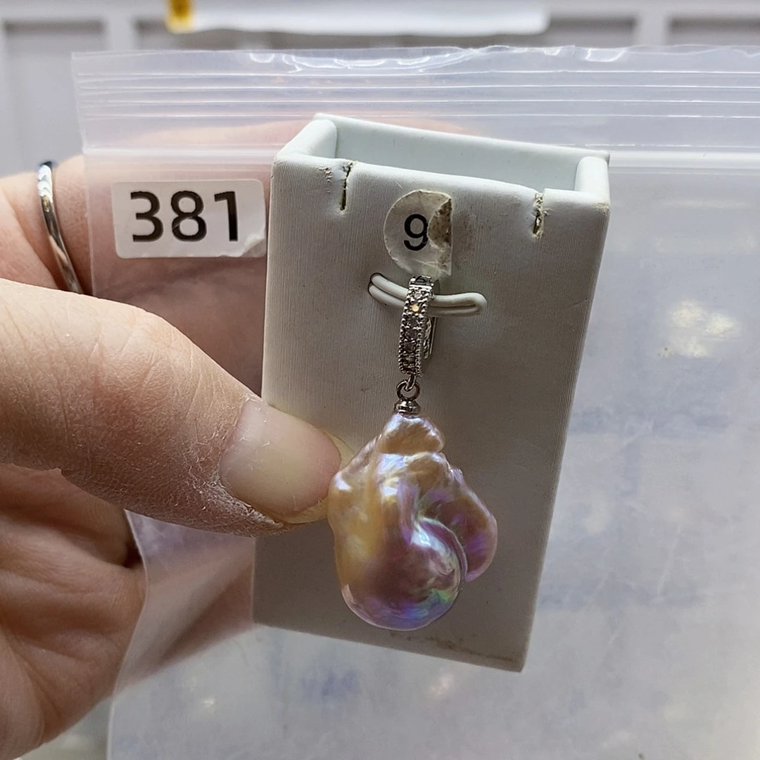 颈饰合金淡水珍珠