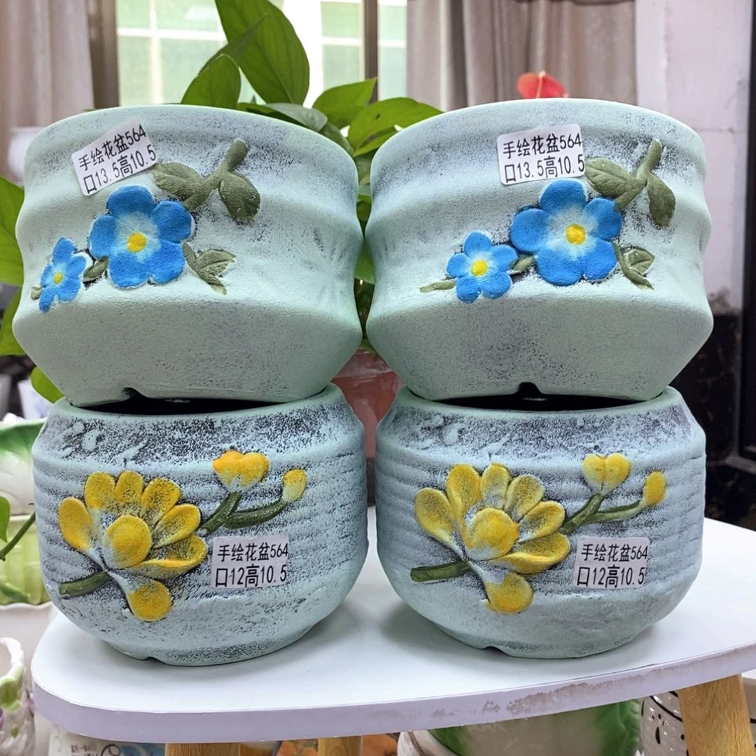@夏西陶瓷花盆@@5564