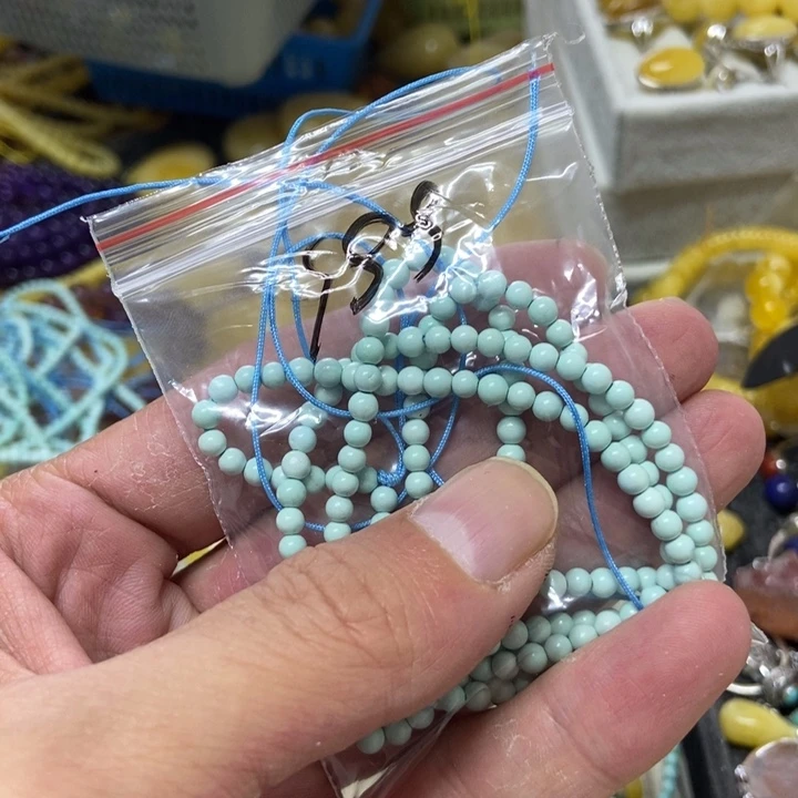 半***式未镶嵌蜜蜡裸石串