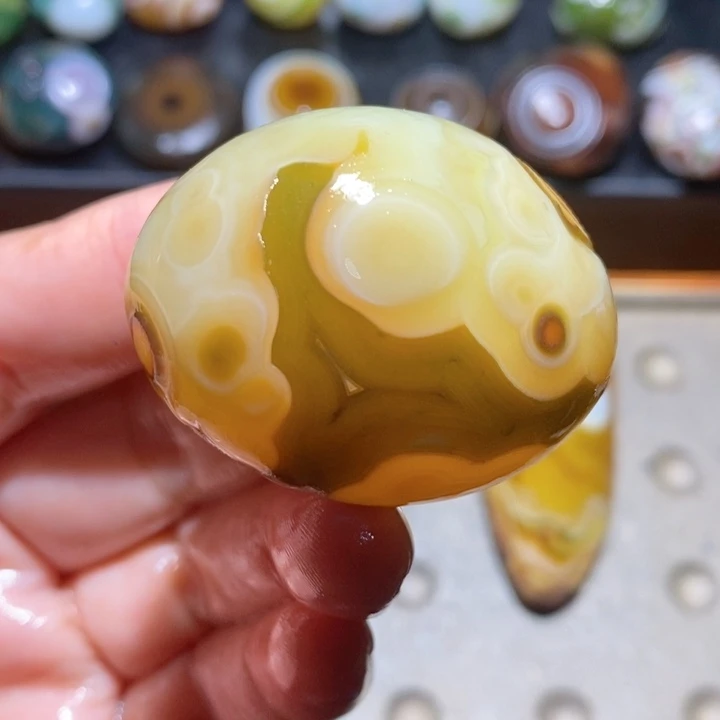 未镶嵌玛瑙/玉髓珠宝半成品29