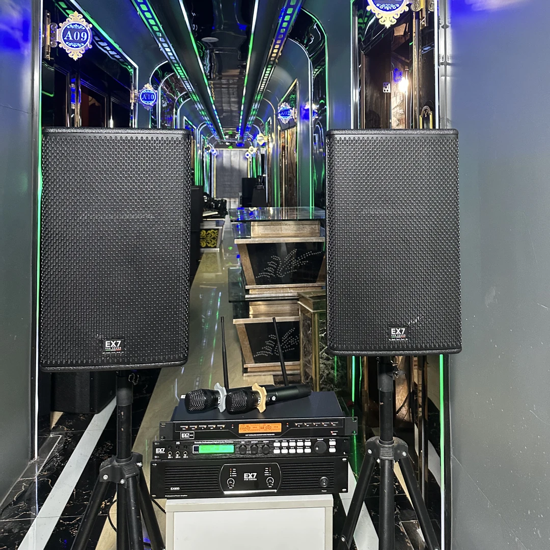 意大利  EX712专业音响高端套装➕全新悠响点歌机七件套