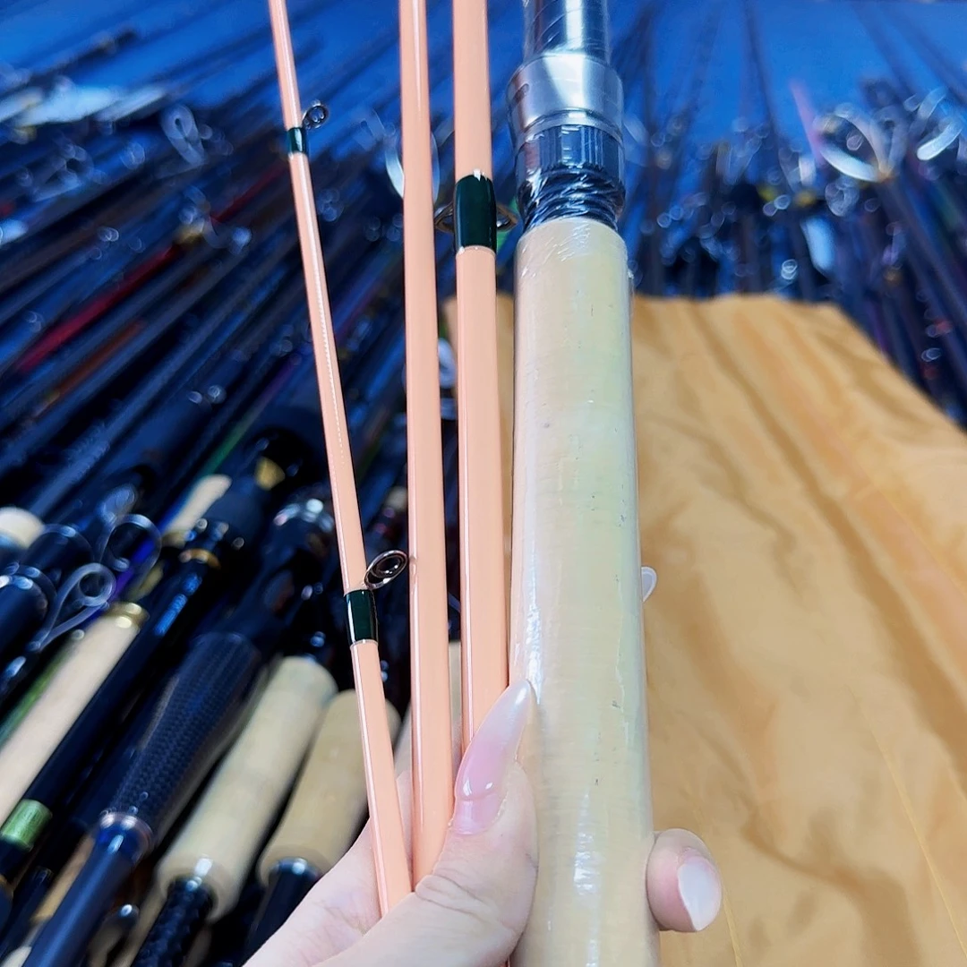 拎***捶3.8m碳素路亚竿枪饼杆链接