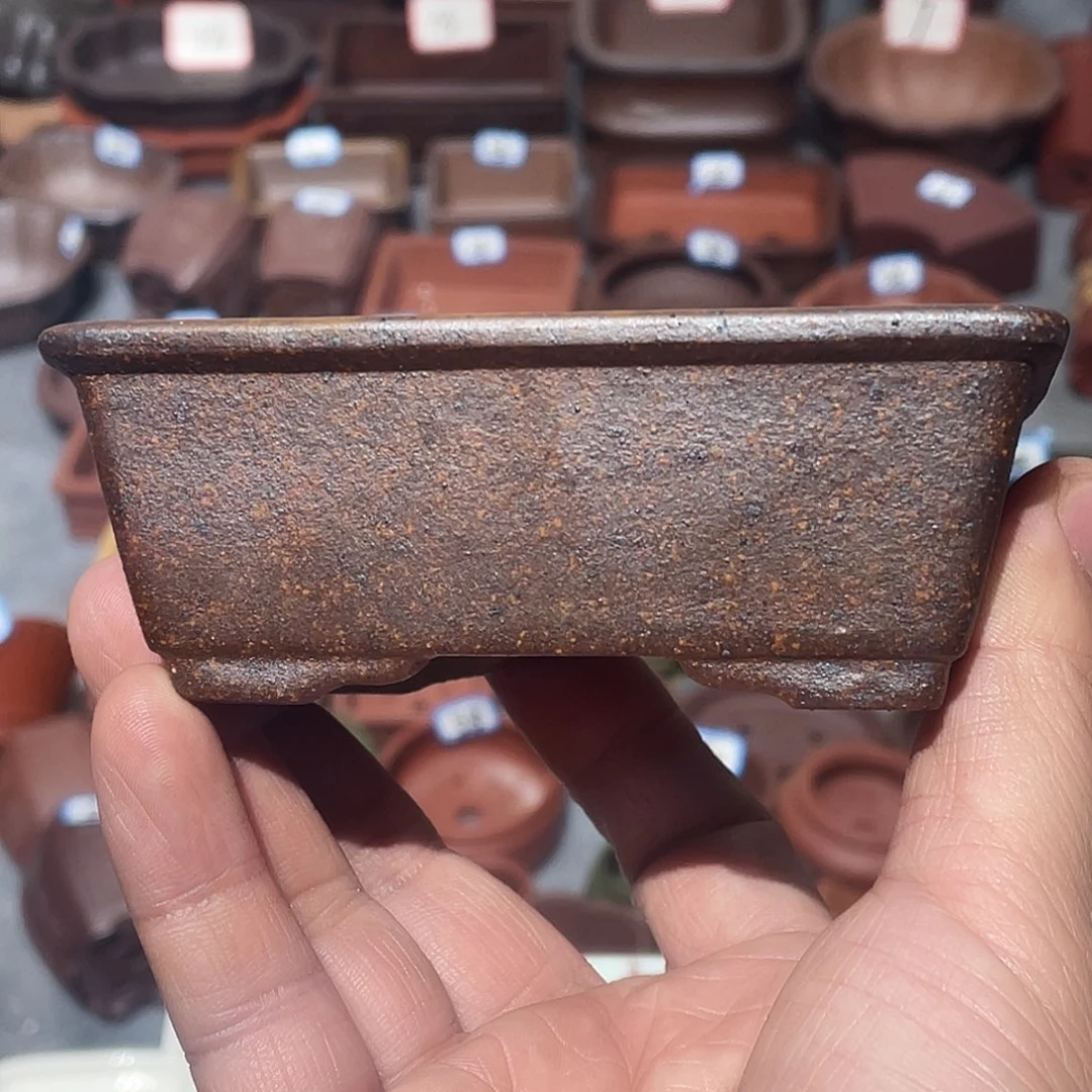 紫砂紫砂小盆9*6.5*3