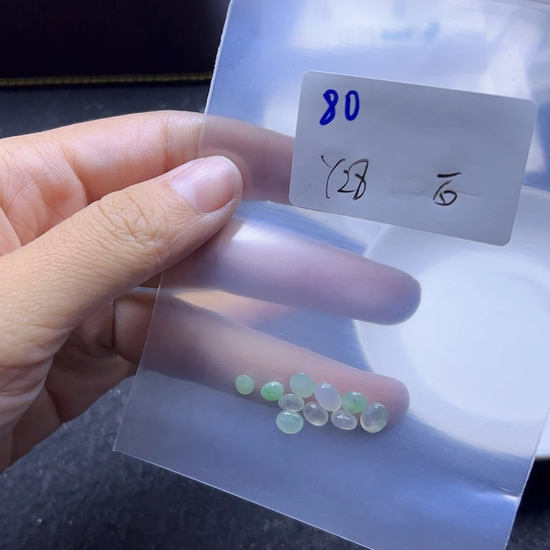 石***石翡翠散珠翡翠裸石