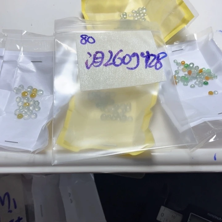 泪***喊定制翡翠未镶嵌不退