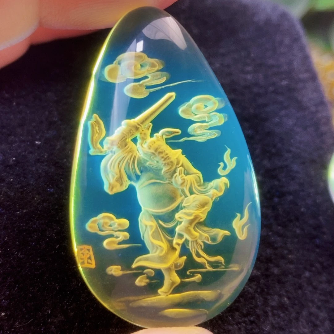 【闪购商品】金珀吊坠(不含链)未镶嵌