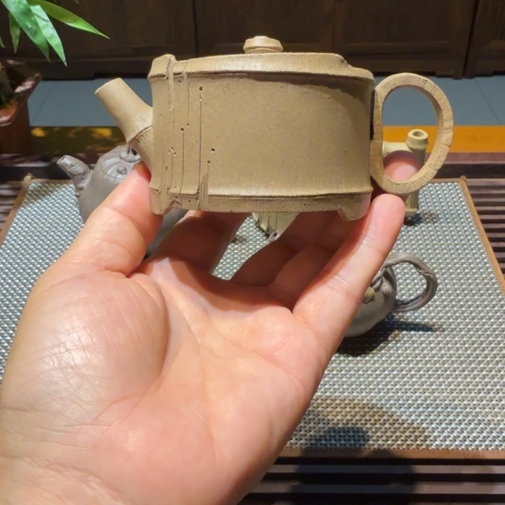茶壶紫砂竹节紫砂壶
