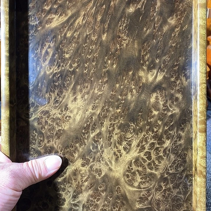 金丝楠阴沉木盘子