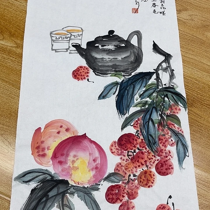 姜奇老师花鸟作品69×34