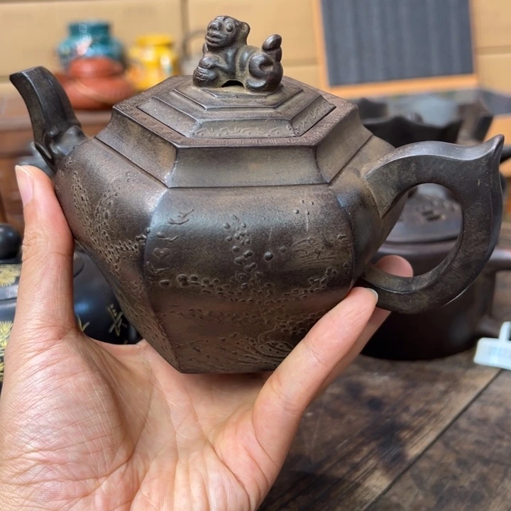 老***学紫砂茶壶紫砂壶作品