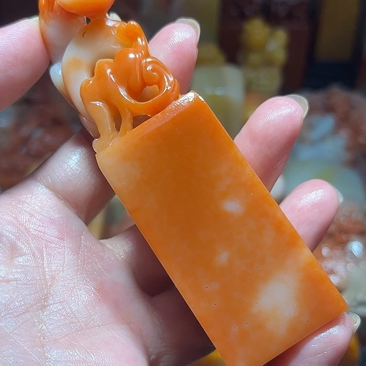老挝石老挝保利石印章