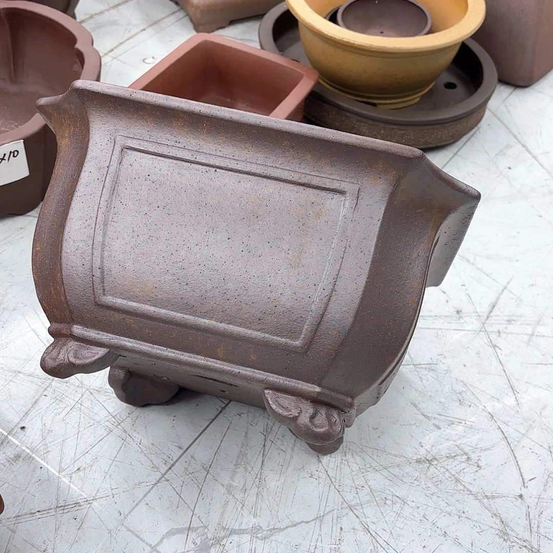 紫砂花盆紫砂的味道很好喝