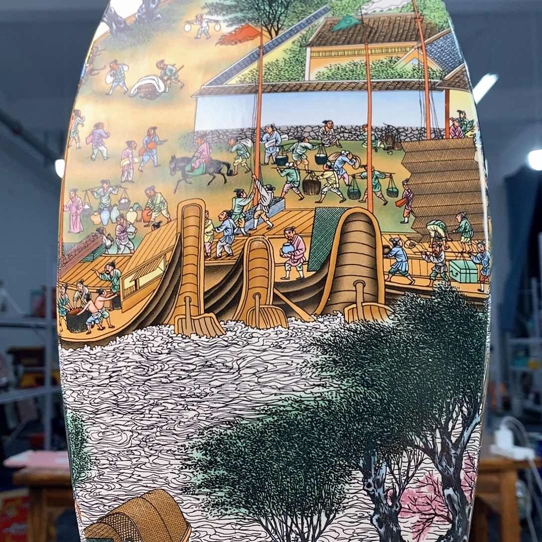 景德镇陶瓷花瓶摆件