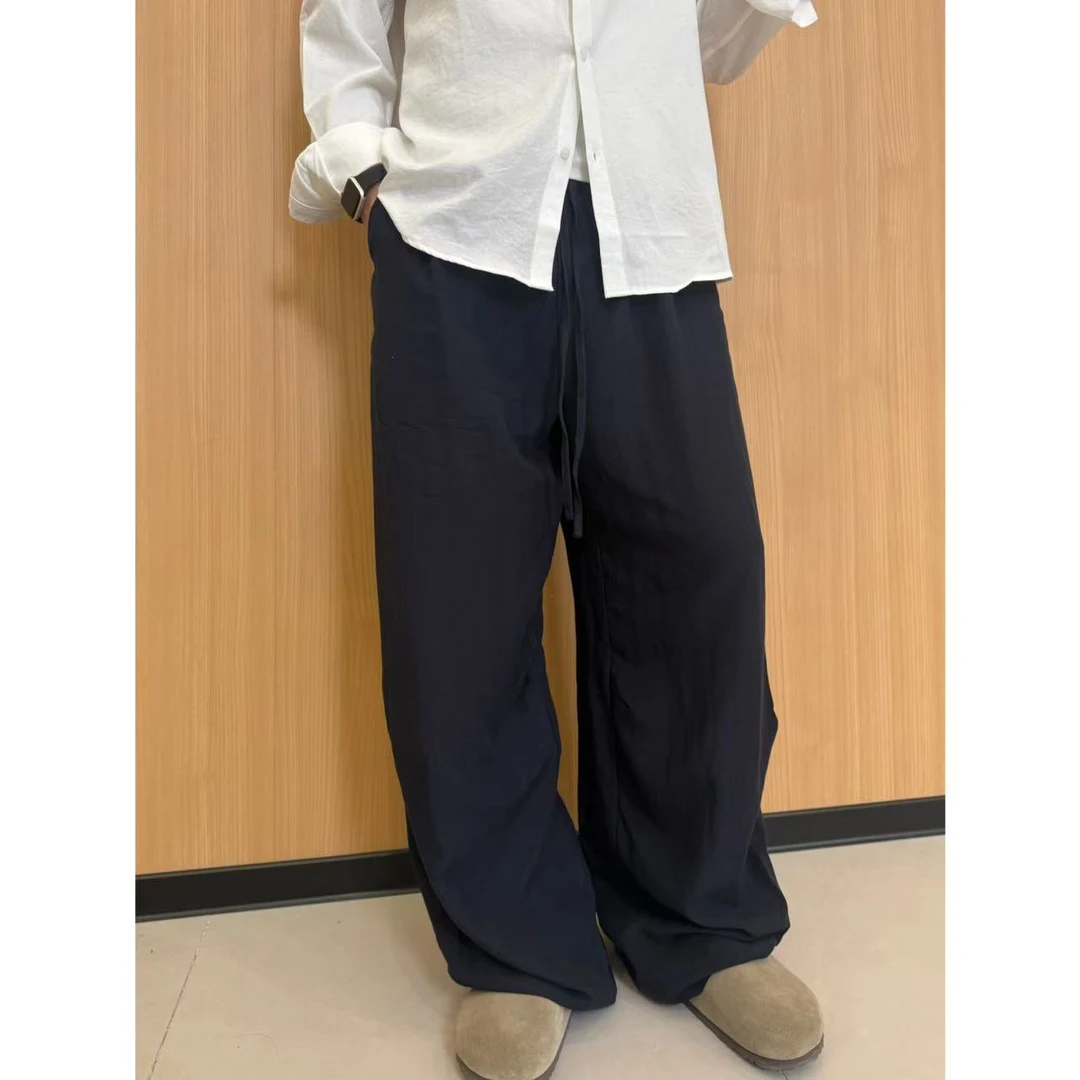 【西瓜Seegua】松弛感垂感宽松弯刀休闲长裤XG0805