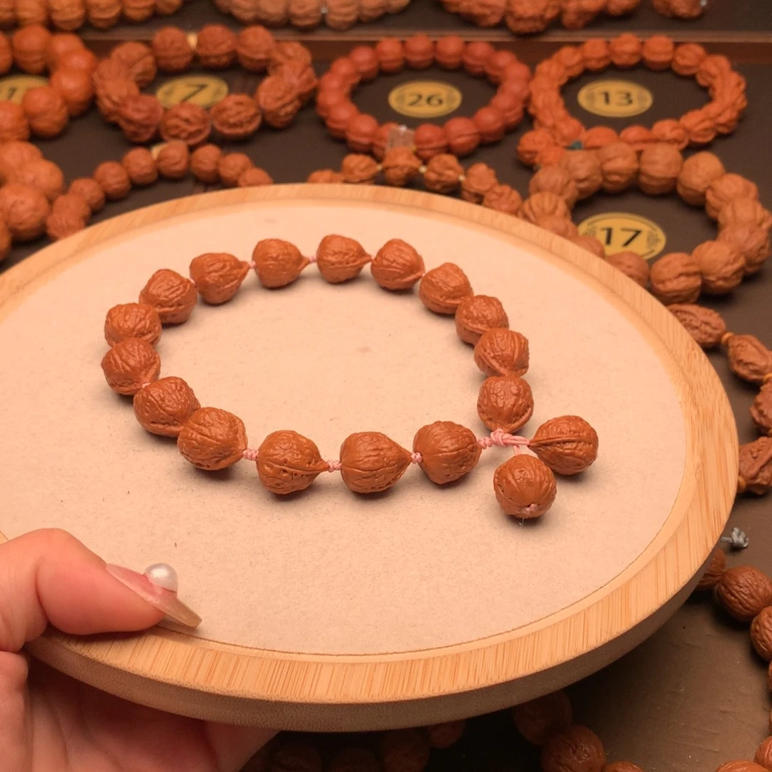 手串文玩核桃拉丝小爱心