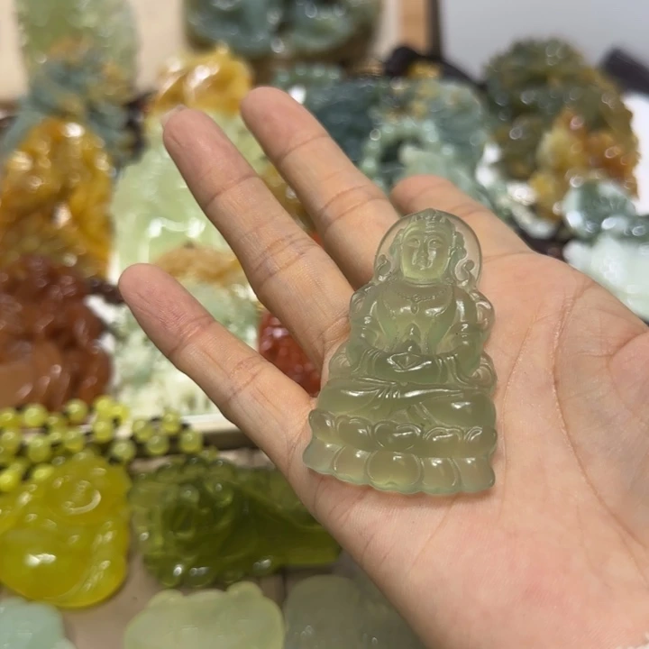 蛇纹石玉吊坠未镶嵌用****5