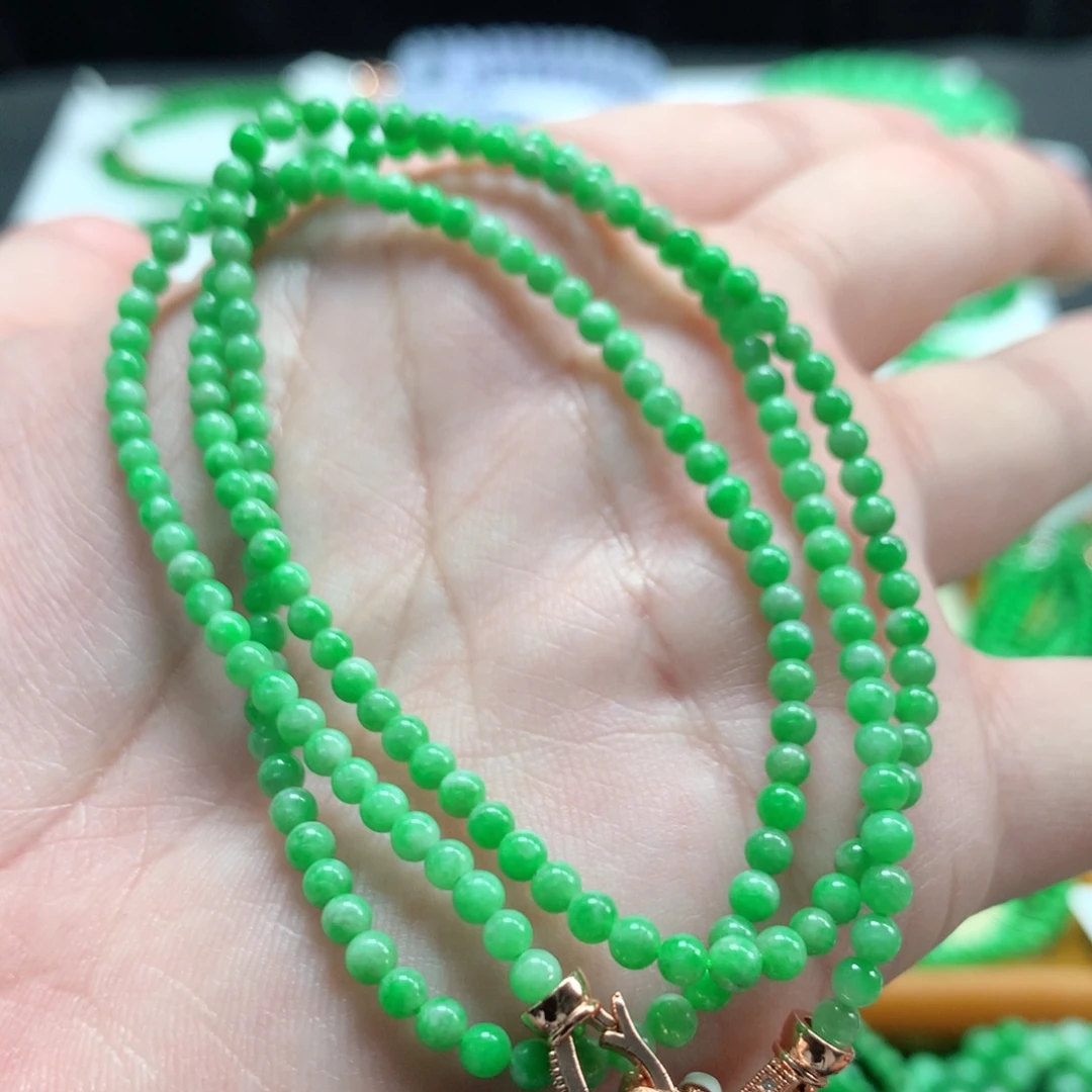 翡翠未镶嵌手链翡翠