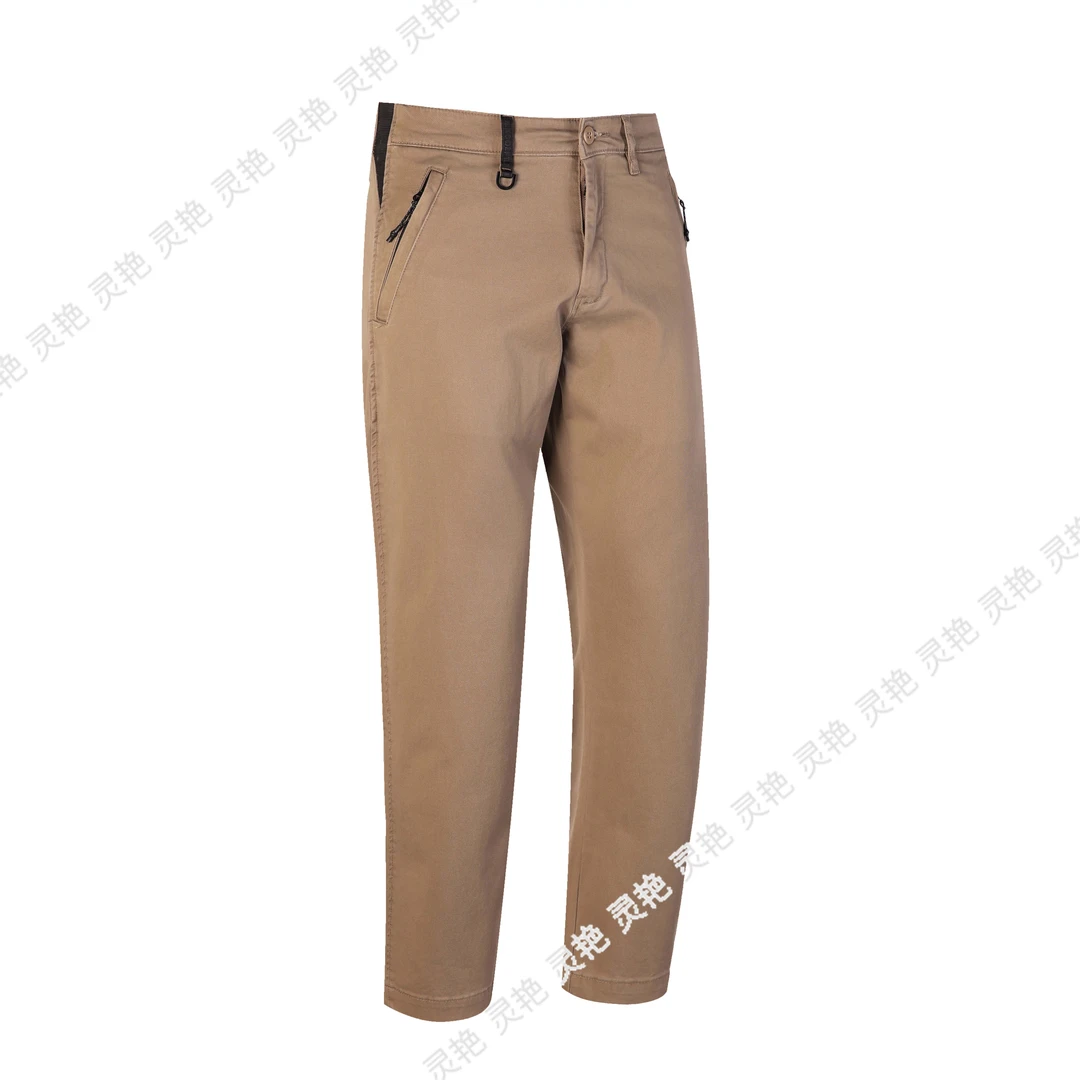 春夏新款户外战术型工装裤-男士宽松大直筒弹力长裤-5095
