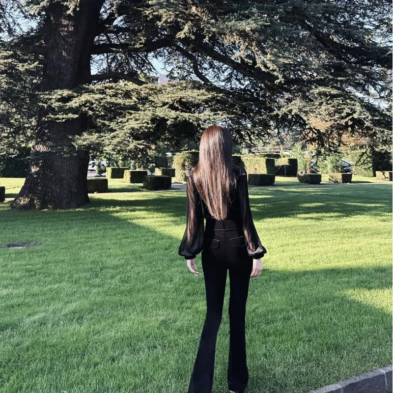 2.24【漫画腿】重工气质微喇裤