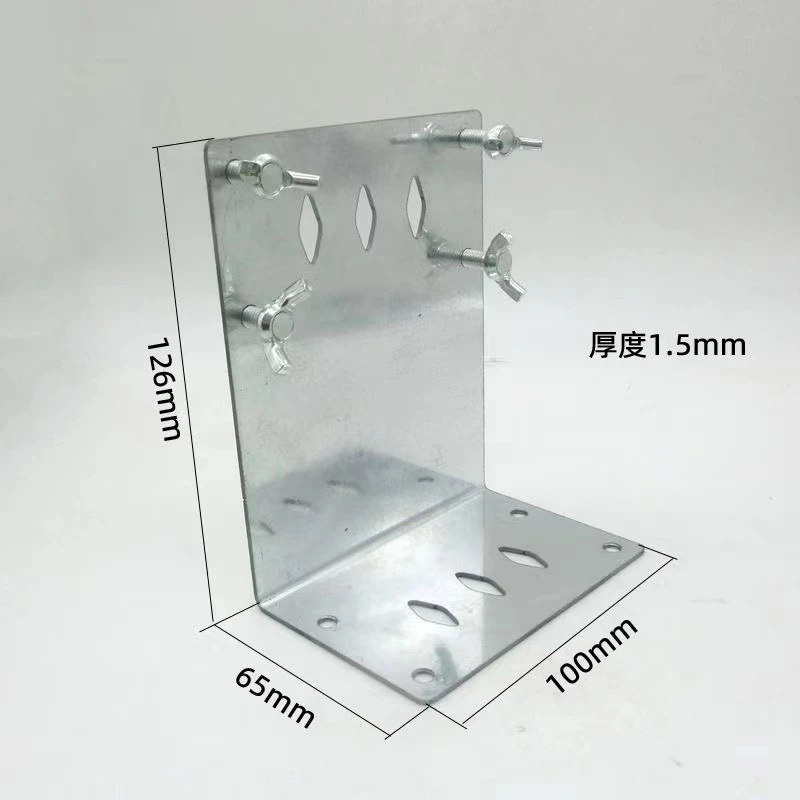 红外线激光水平仪水平尺多用升降挂墙铁片支架测距仪工具