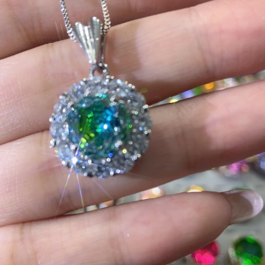 6锆石（处理）吊坠