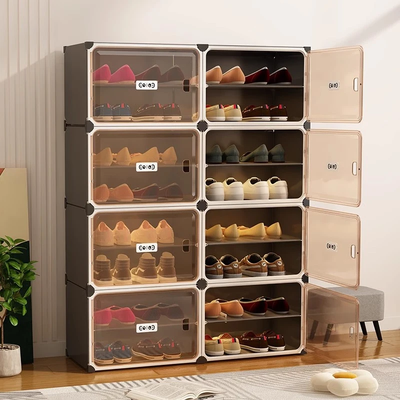 鞋子收纳神器省空间收纳架鞋架子多层家用门口出租房结实耐用鞋柜