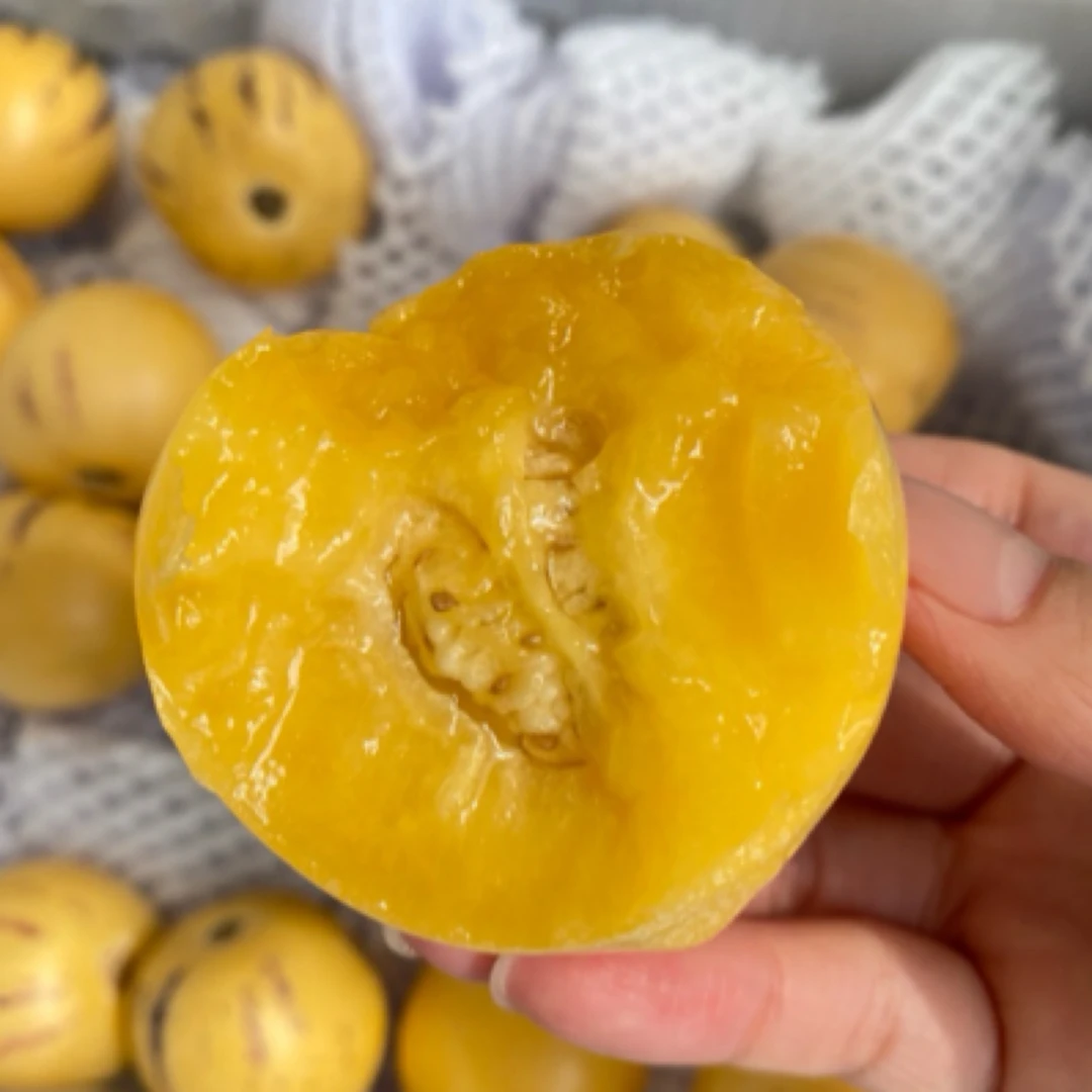 云南石林黄肉树熟人参果 清甜皮薄多汁