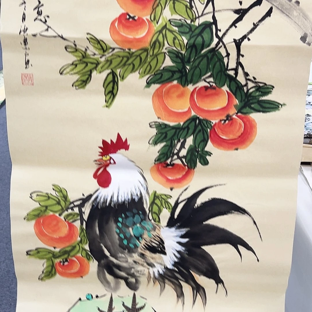 国画事事顺心如意万事如意