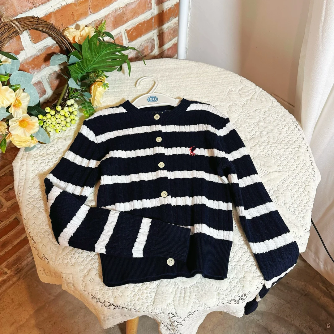 【摩卡】纯原LF 小童条纹开衫