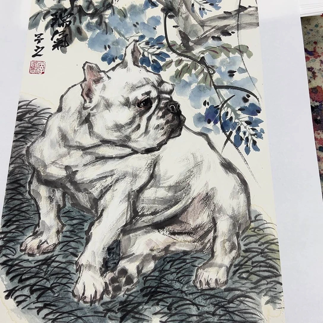 书法lxg亲笔手绘作品