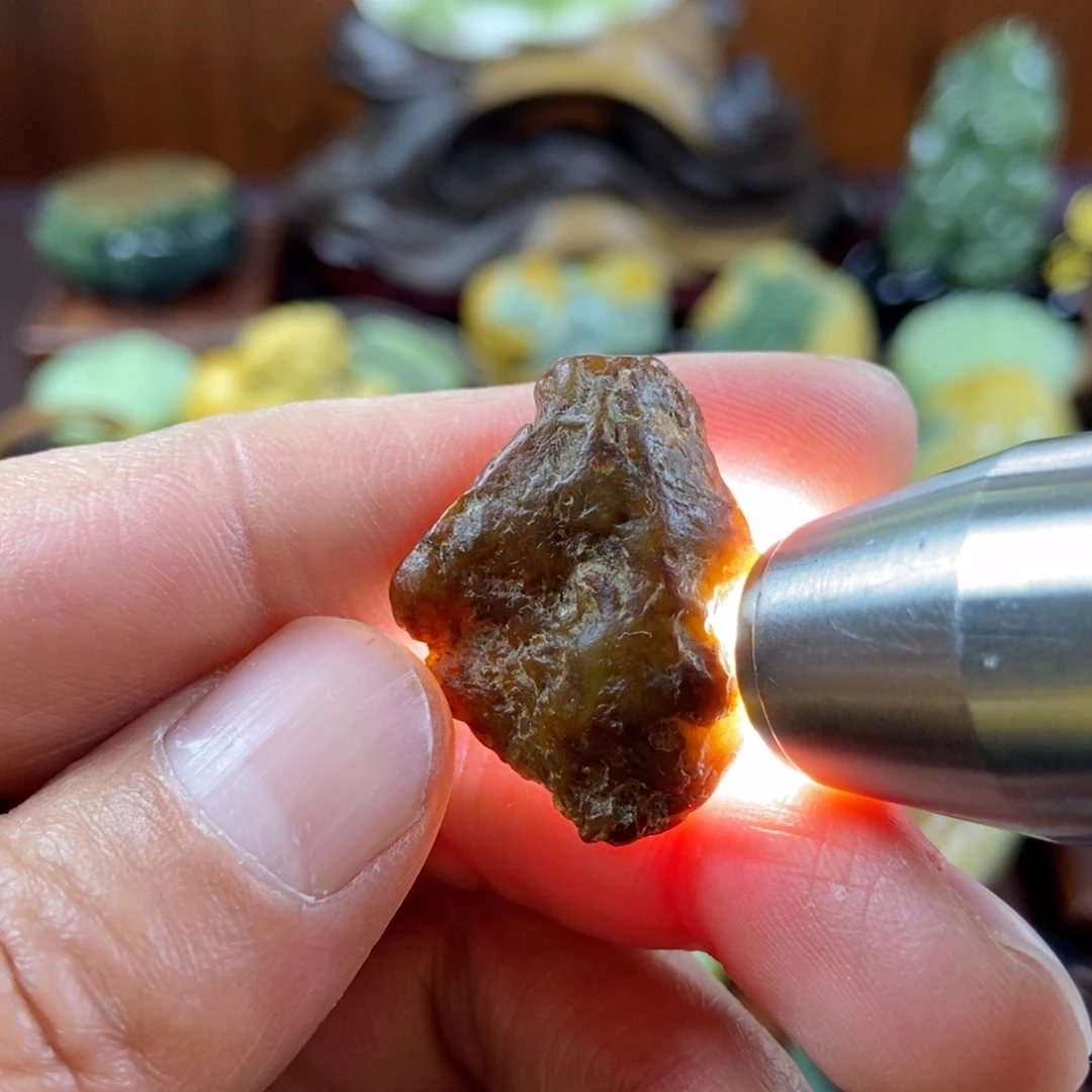 岫岩河磨玉（透闪石质玉）未镶嵌珠宝奇石