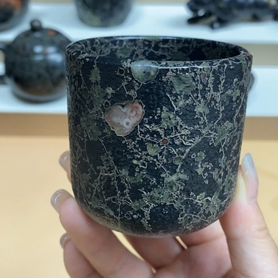 玉福茶具瓷安山玉