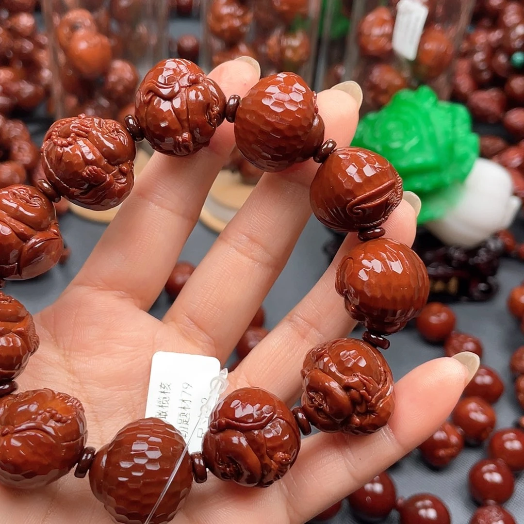 平***淡手串橄榄核弥勒手串