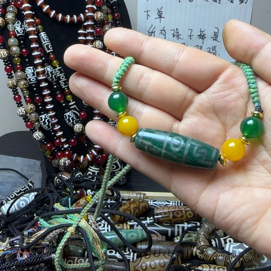 玛瑙/玉髓合金颈饰