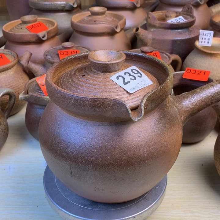 云南手工柴烧烤茶罐1750