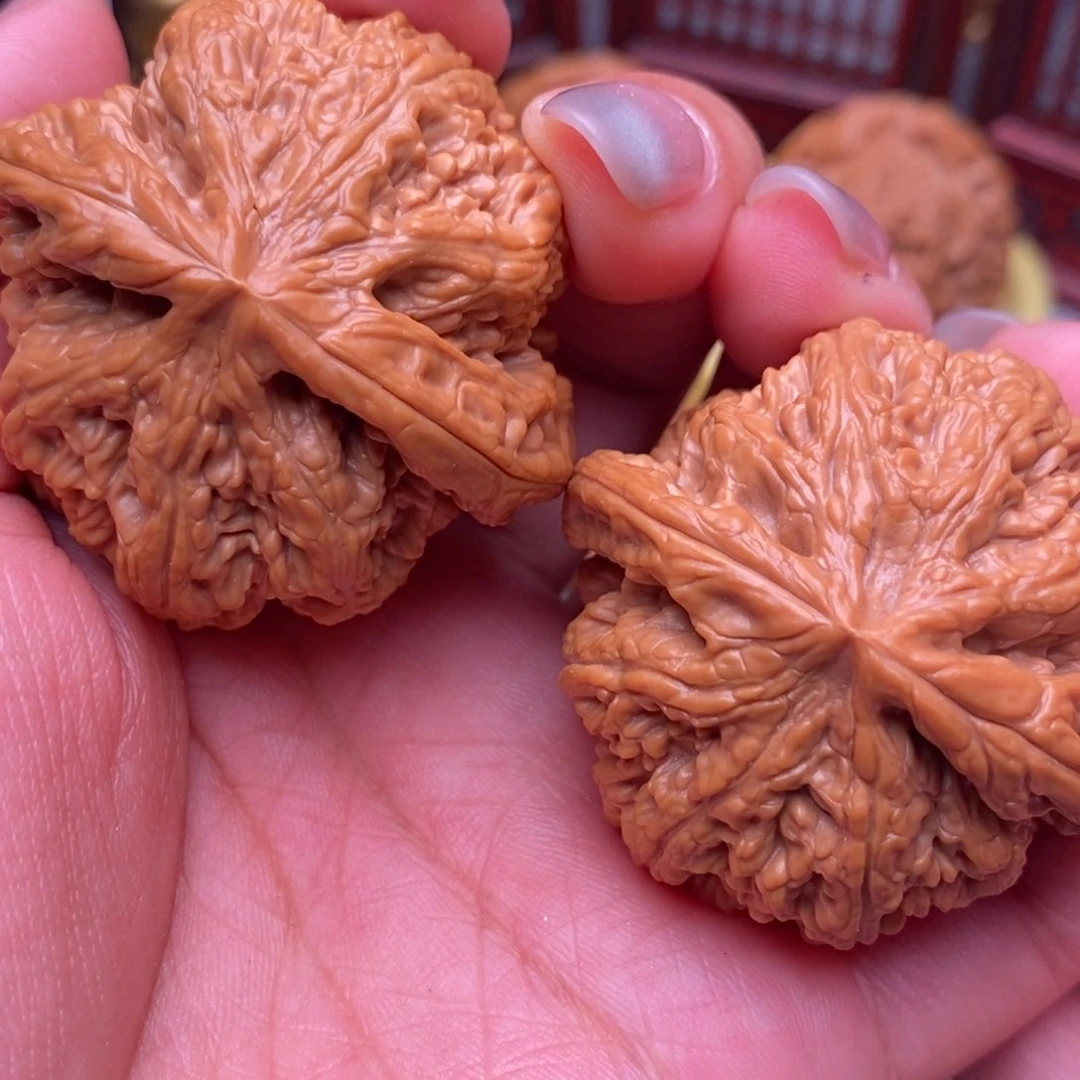 郭***琪文玩核桃把件毕业粗筋45全