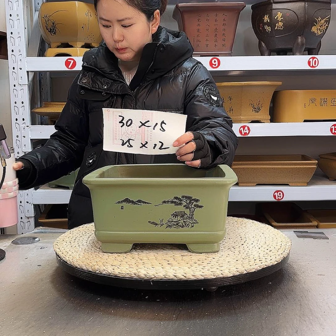 紫砂花盆紫砂花盆