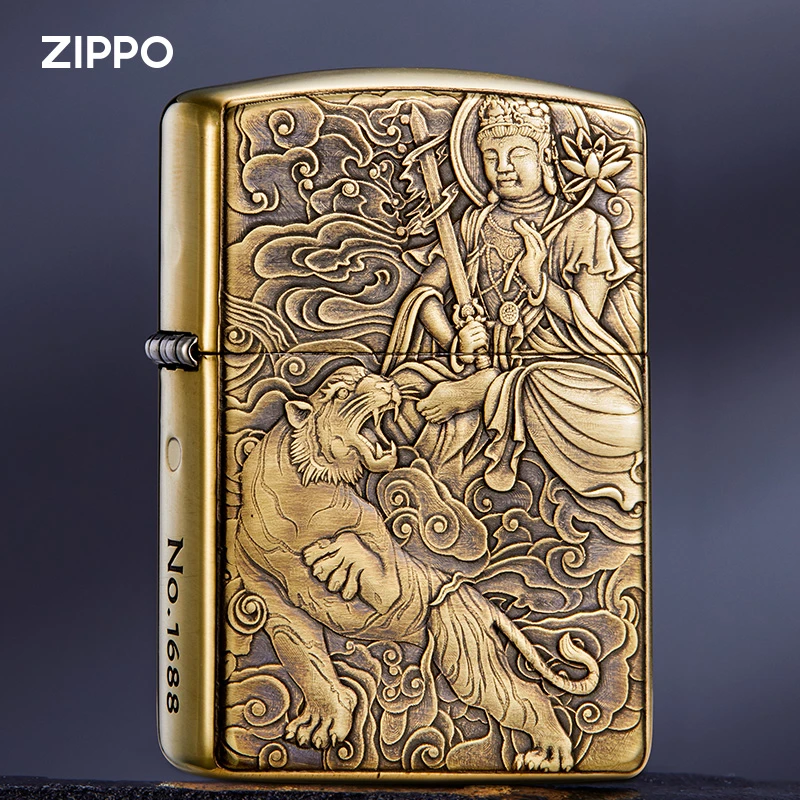 ZIPPO打火机【十二生肖】煤油防风官方正品正版打火机礼物DYH1X1