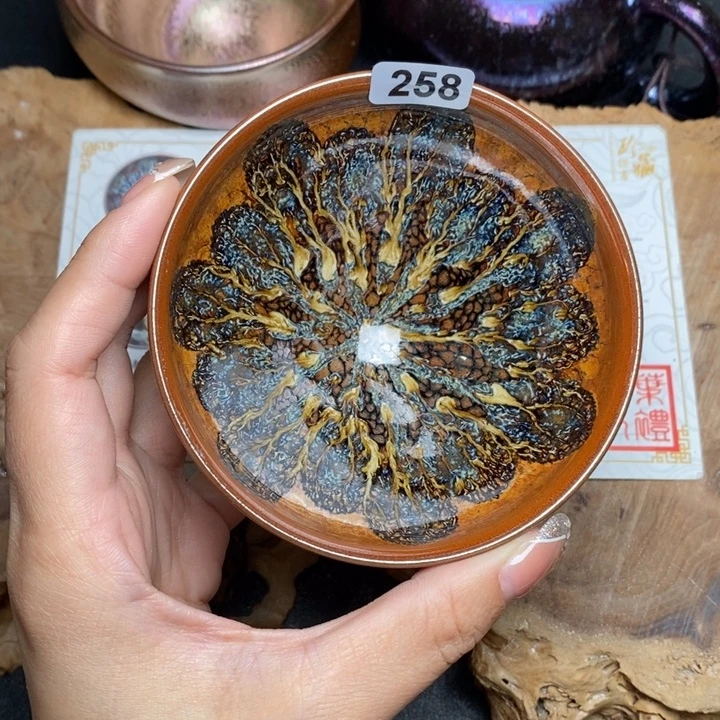 茶盏建窑建盏主人杯258