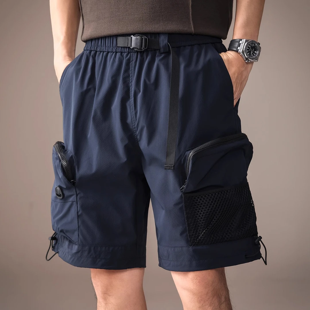 MR.MUDI/穆迪先生高端山系户外工装运动短裤男夏季外穿五分裤潮牌