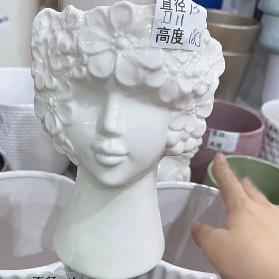 多肉绿植陶瓷花盆9.9包邮