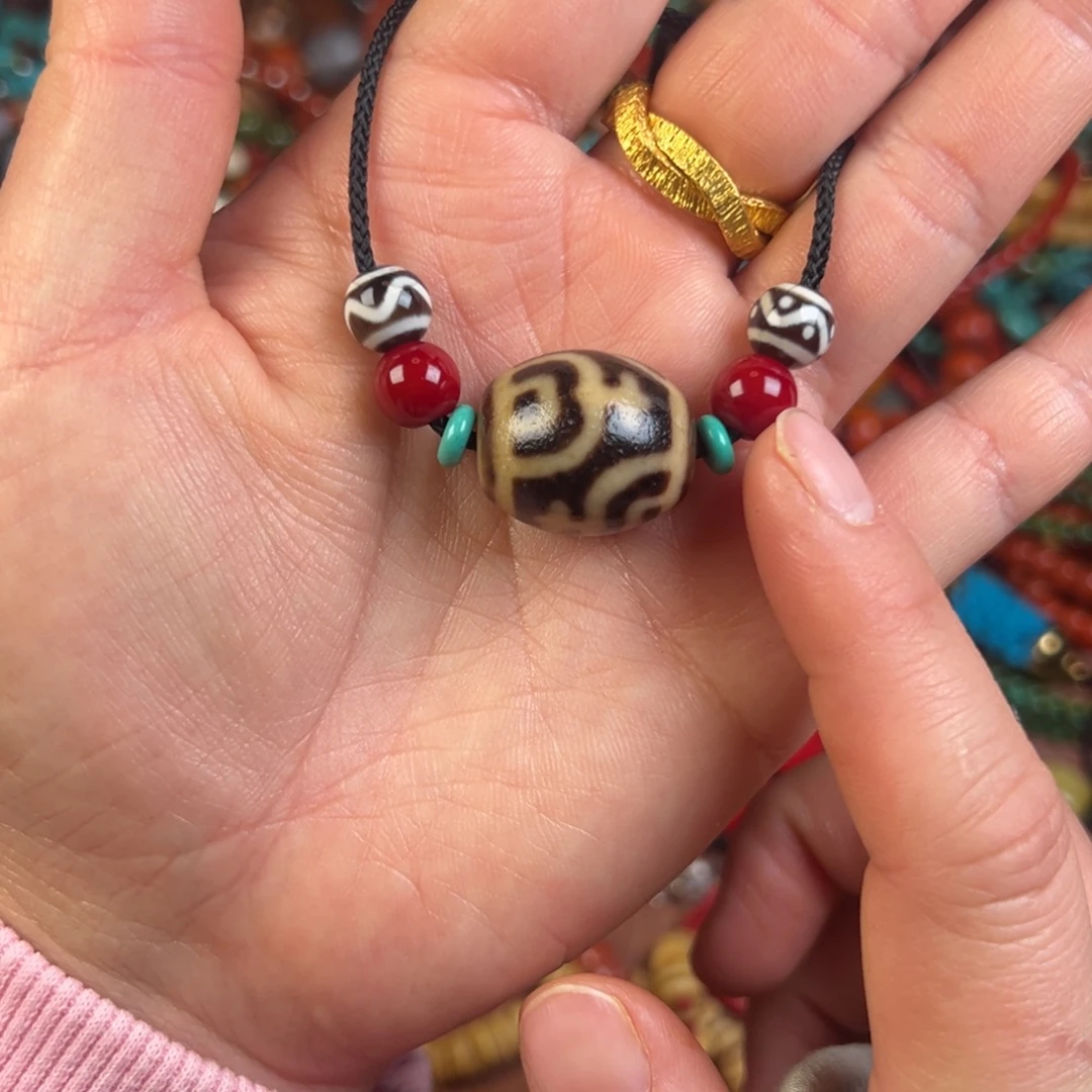 吊坠星月菩提项链