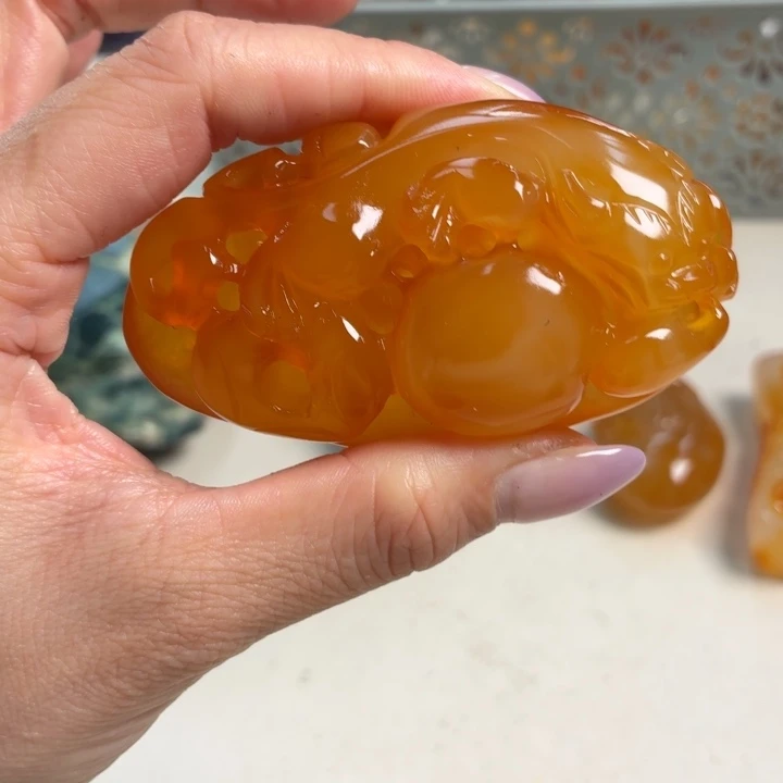 玛瑙/玉髓未镶嵌吊坠(不含链)