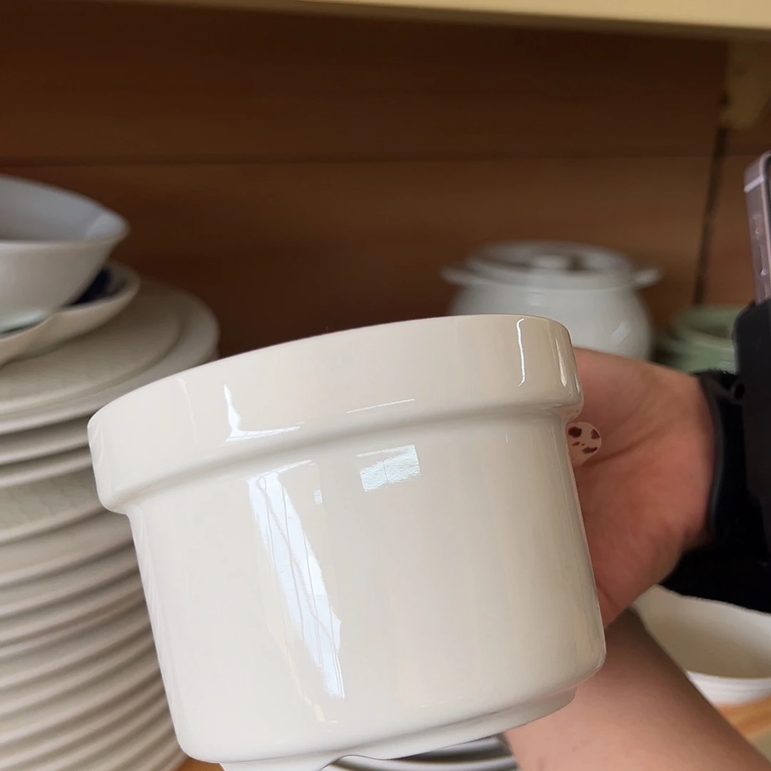 新骨瓷41微瑕4寸炖碗